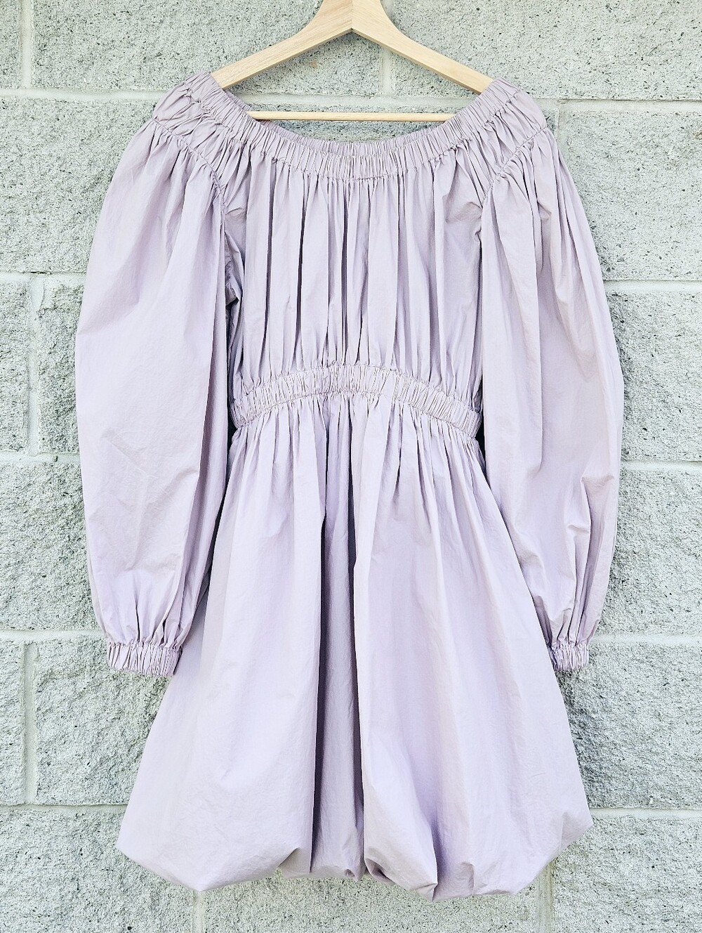 Ulla Johnson Cotton Balloon Sleeve Dress Cottagecore Balletcore Size 4